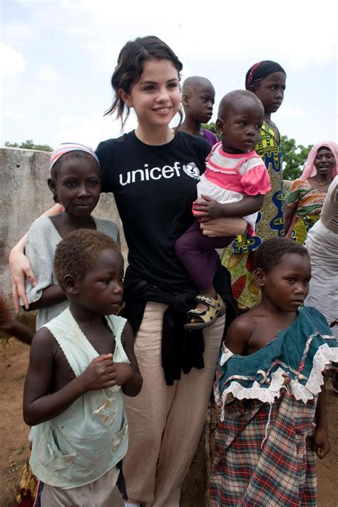 selena gomez philanthropy.